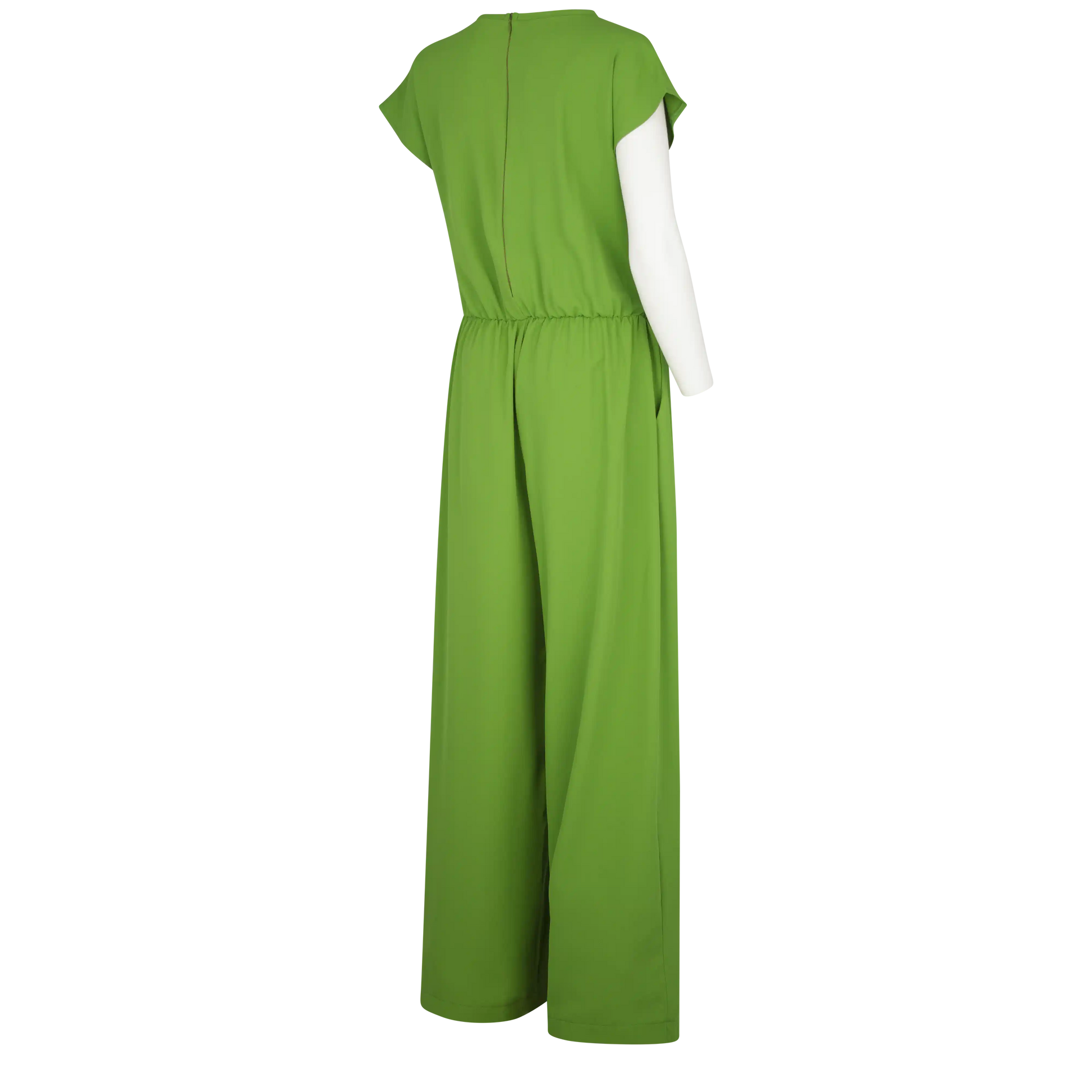 VERA Apple Green Twill Jumpsuits & Rompers Leigh Schubert