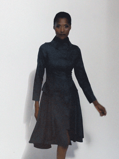 VALERIE Blush Coat Dresses Leigh Schubert