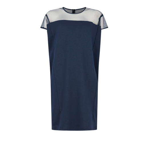 WISBEACH Light Navy Dresses Leigh Schubert