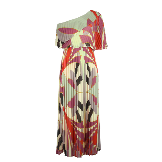 Leigh Schubert Dresses ZENDAYA Medal Print Lilac Pink