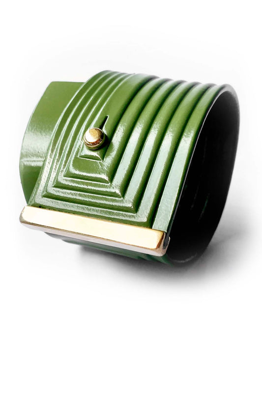 Spiral Wrap Green Accessories Clarisse Design