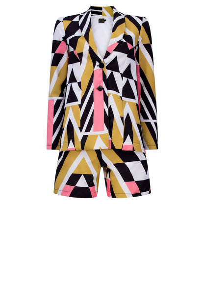 AGENT Jacket Supa Tri Print Coats & Jackets Leigh Schubert
