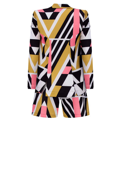 AGENT Jacket Supa Tri Print Coats & Jackets Leigh Schubert