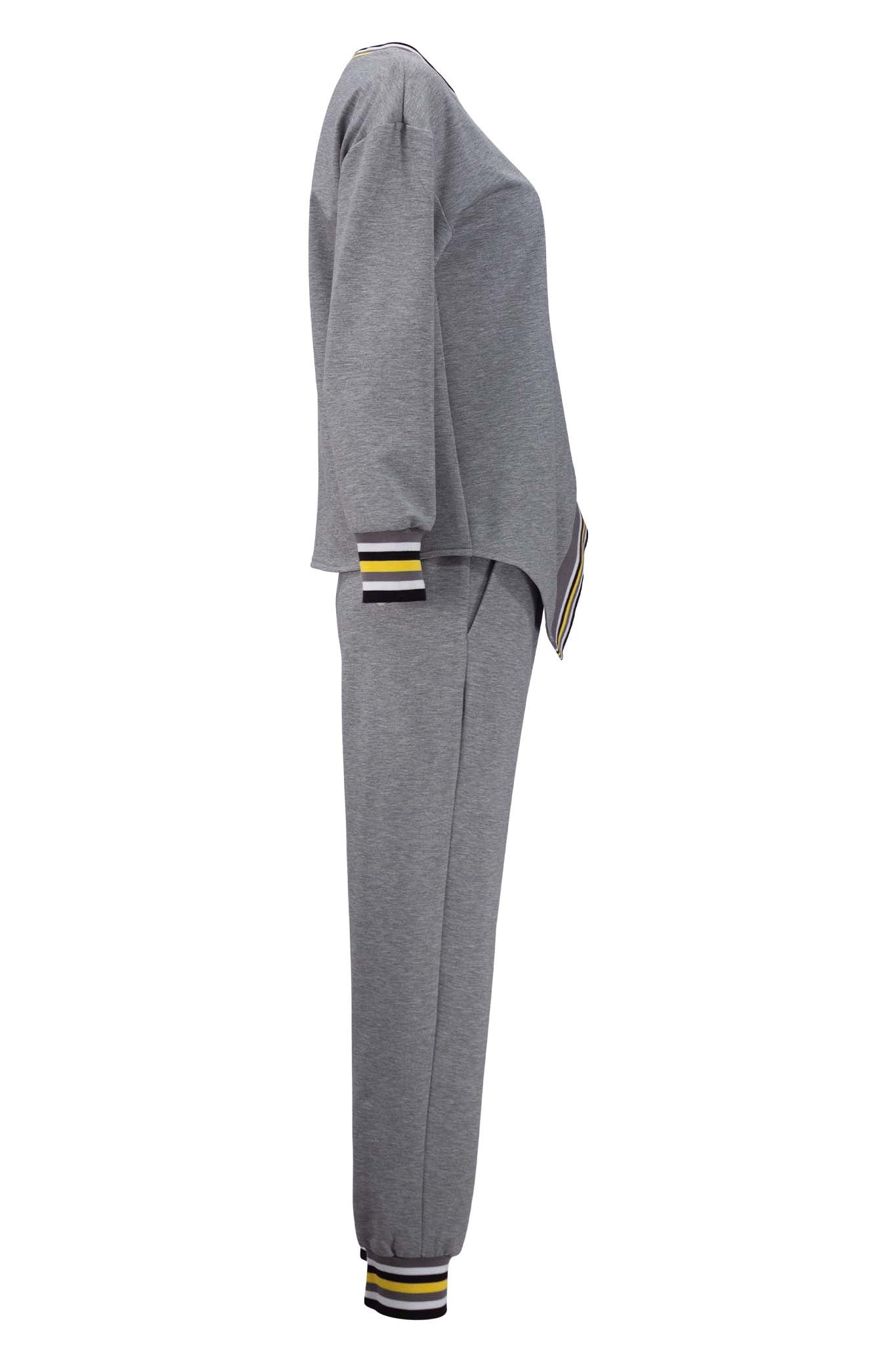 ADINA Grey Melange Outfit Sets Leigh Schubert
