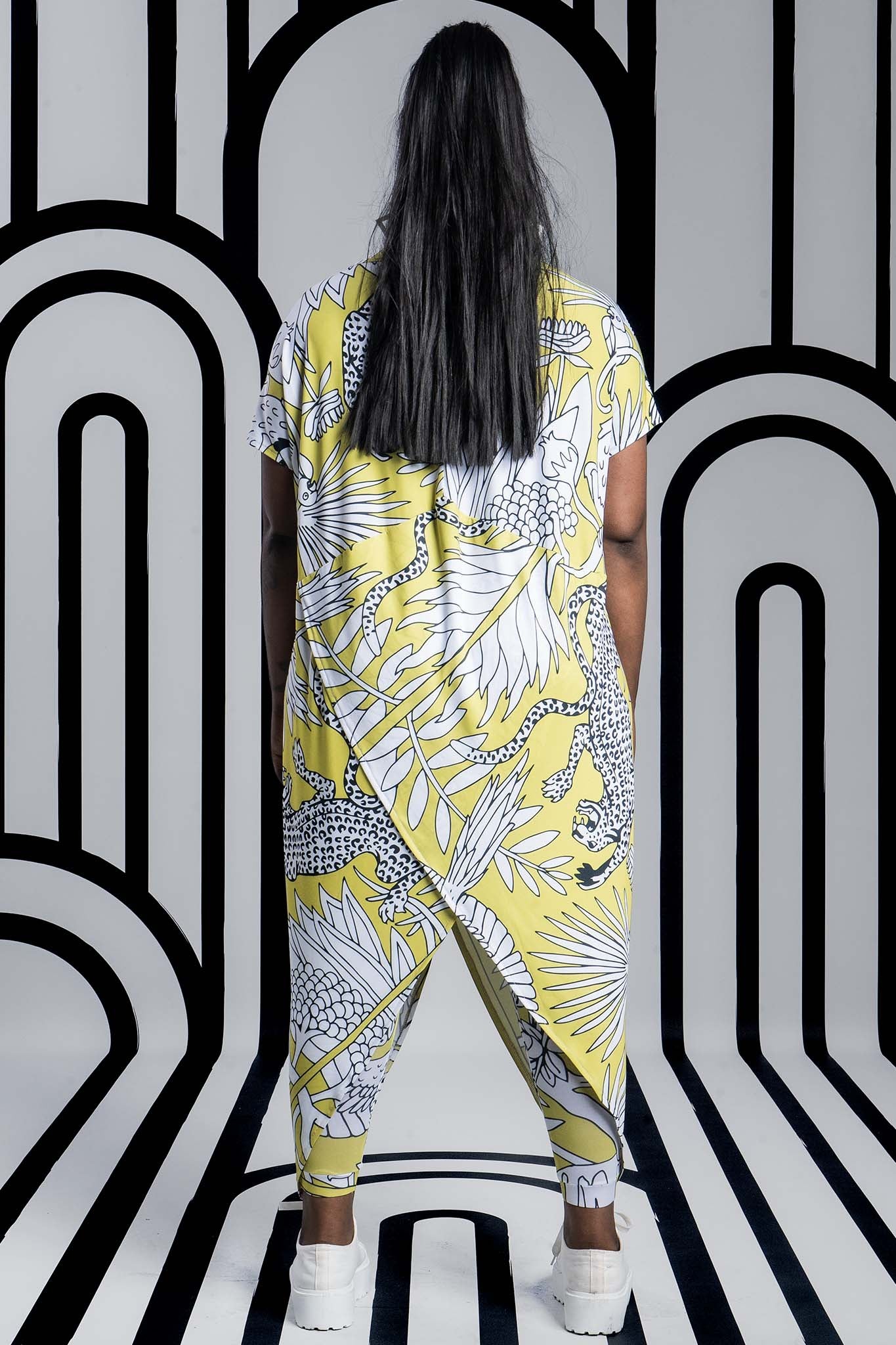BONNBONN Lime Bird Print