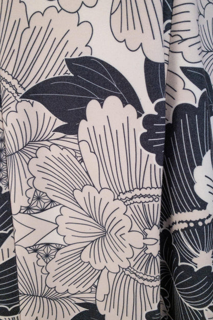 JULIAN Ivory floral Coat Dresses Leigh Schubert