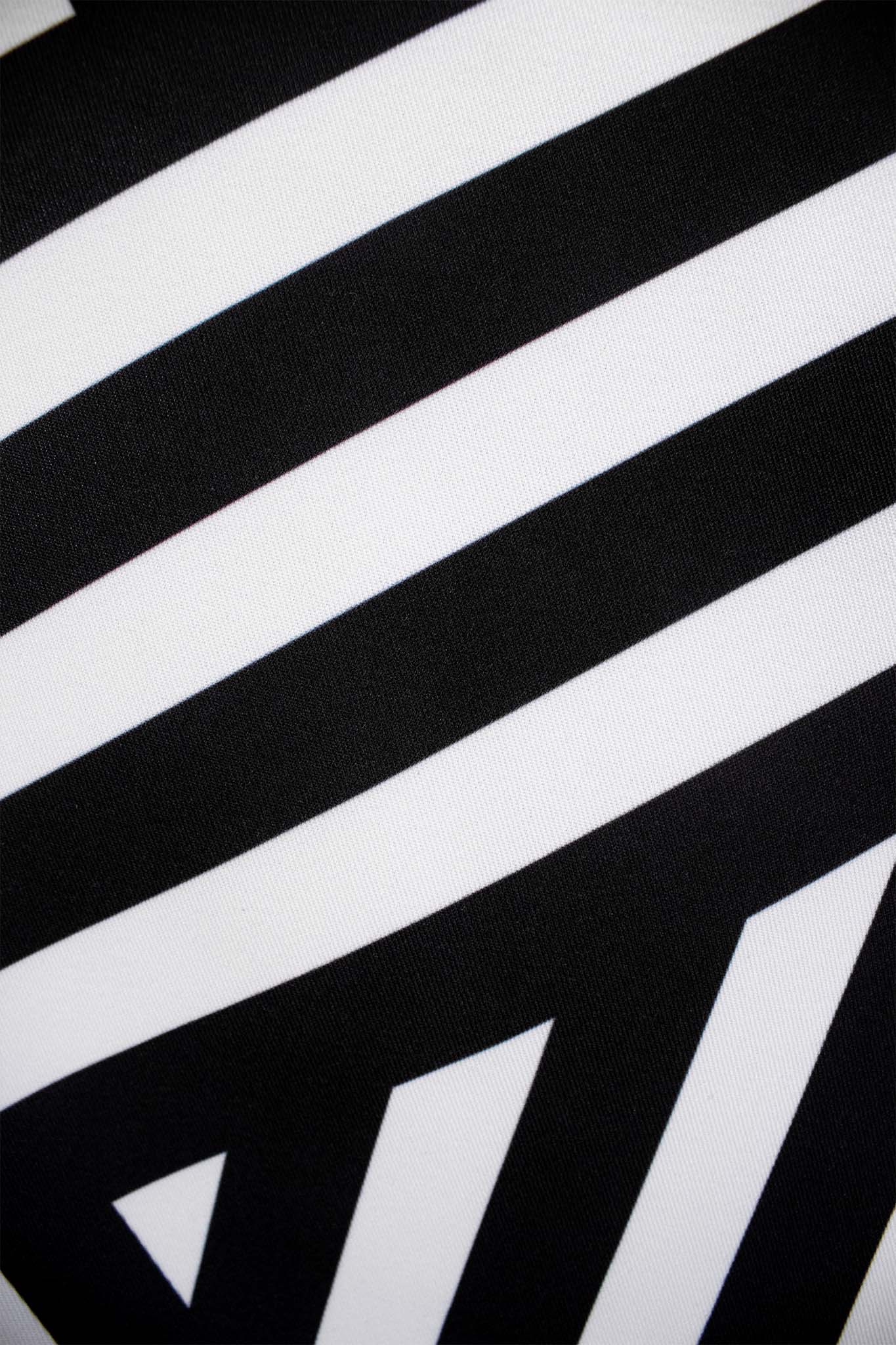 MAGNOLIA Haphazard White Black Print Dresses Leigh Schubert