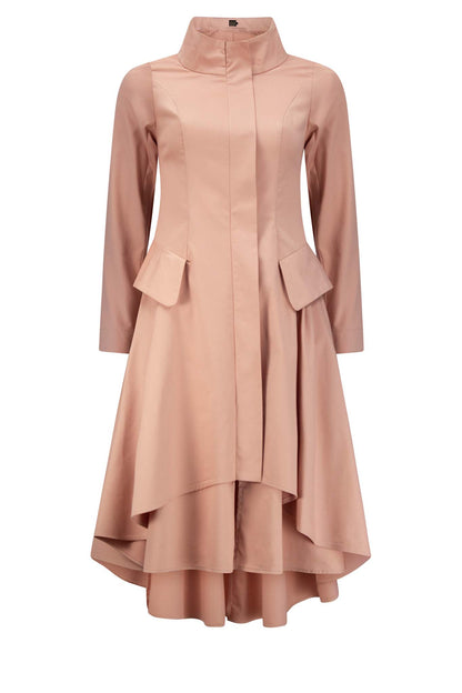 VALERIE Blush Coat Dresses Leigh Schubert