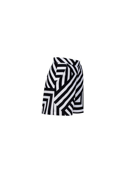 AGENT Shorts Haphazard Print Shorts Leigh Schubert