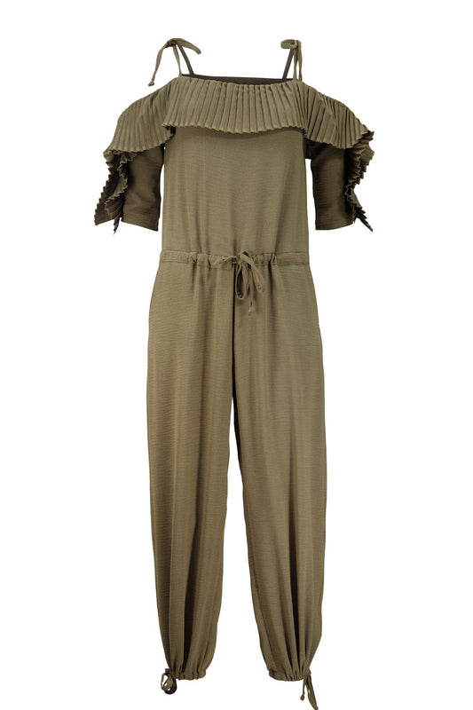 RIVIERA Olive Jumpsuits & Rompers Leigh Schubert