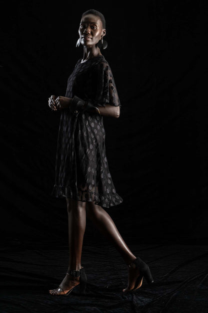 SWALLOW TAIL Black Spot Dresses Leigh Schubert