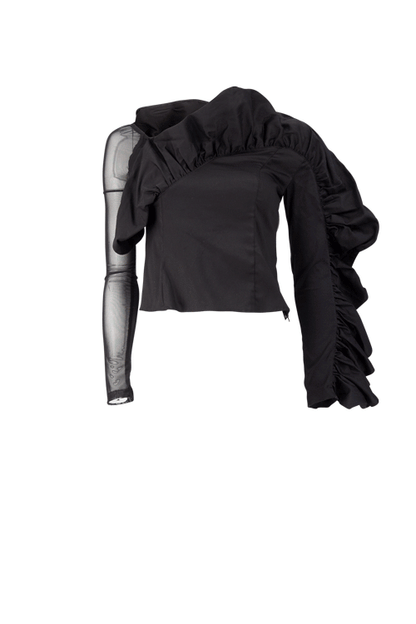 MERYL Black Shirts & Tops Leigh Schubert