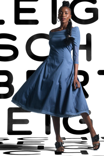 CONNIE-B Blue Dresses Leigh Schubert
