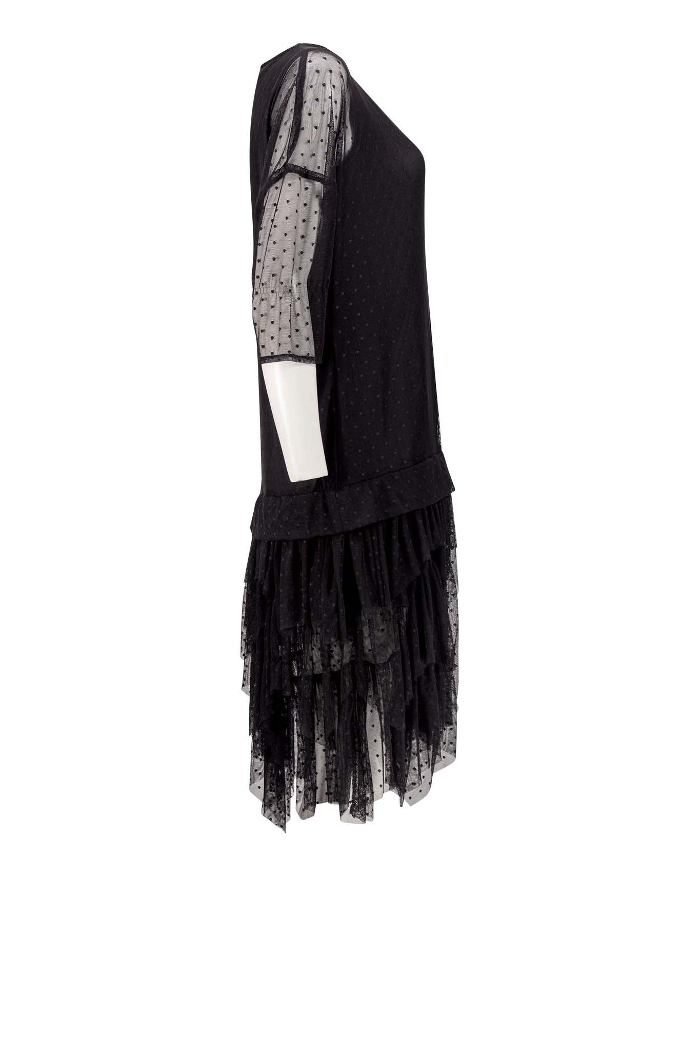 JEMMA Black spot mesh