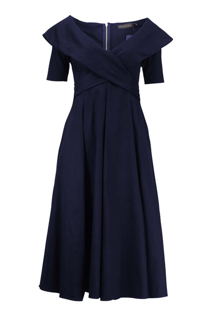 JESSICA Navy Dresses Leigh Schubert