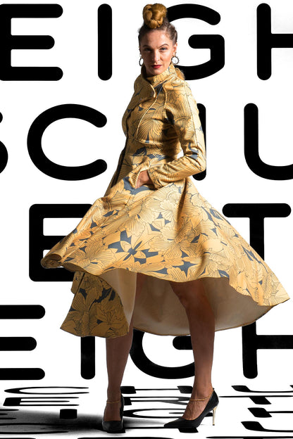 MANHATTAN Black Coat Dresses Leigh Schubert