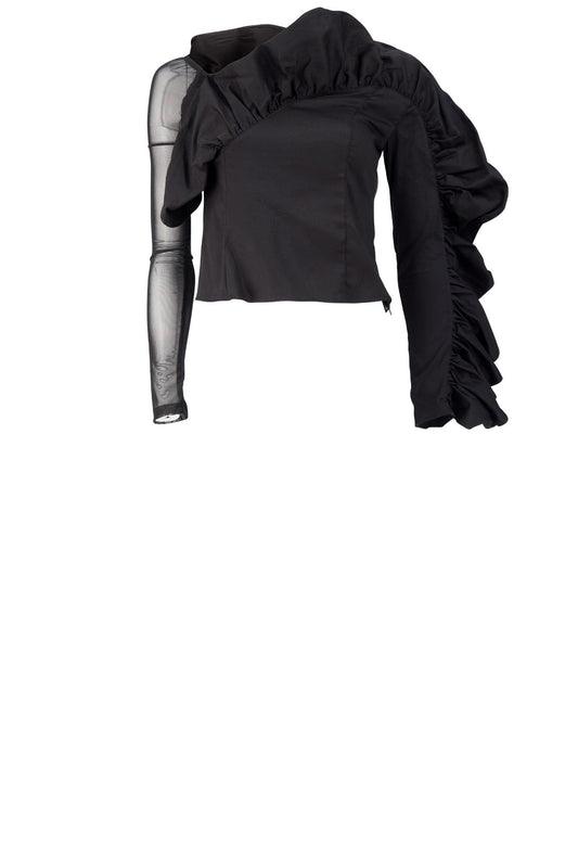 MERYL Black Shirts & Tops Leigh Schubert