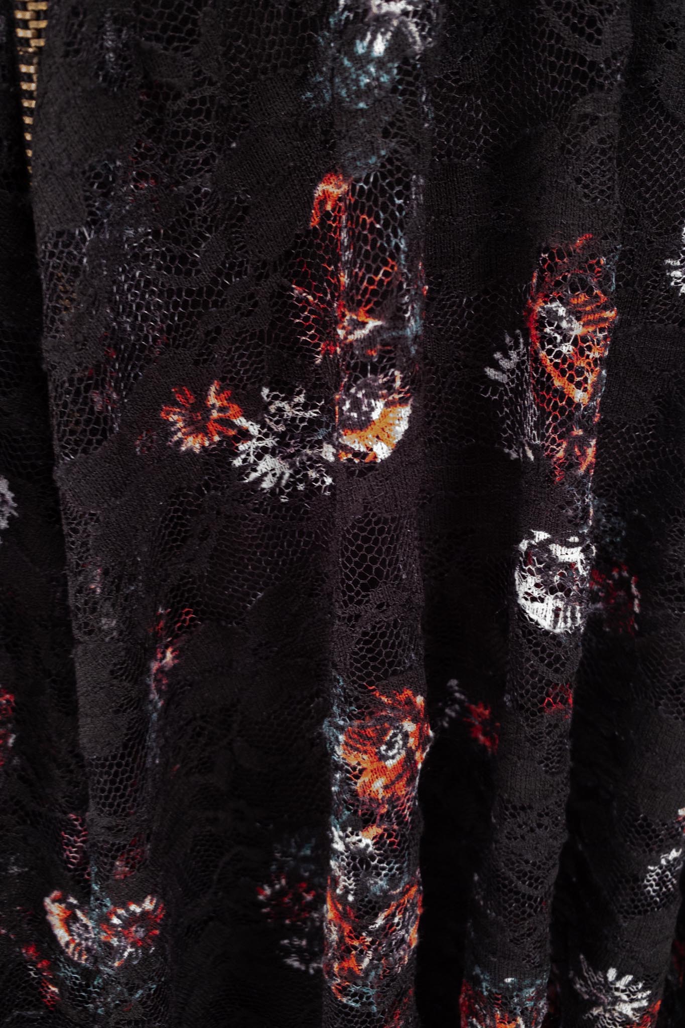 BELIZE Black floral print lace Dresses Leigh Schubert