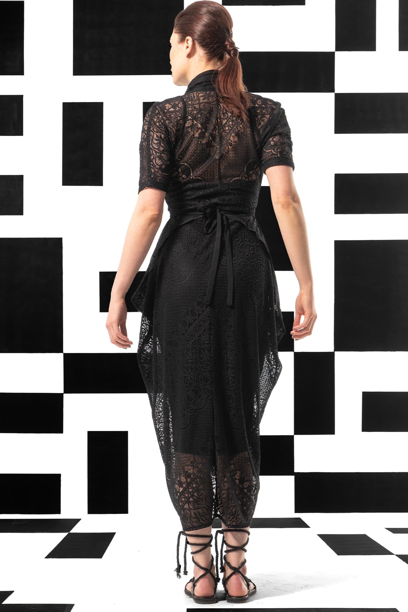DARTH VAYDER Black lace Dresses Leigh Schubert
