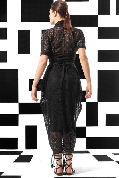 DARTH VAYDER Black lace Dresses Leigh Schubert