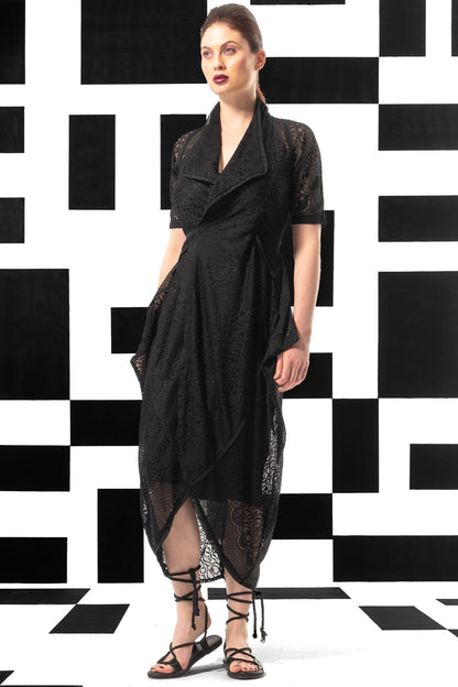 DARTH VAYDER Black lace Dresses Leigh Schubert