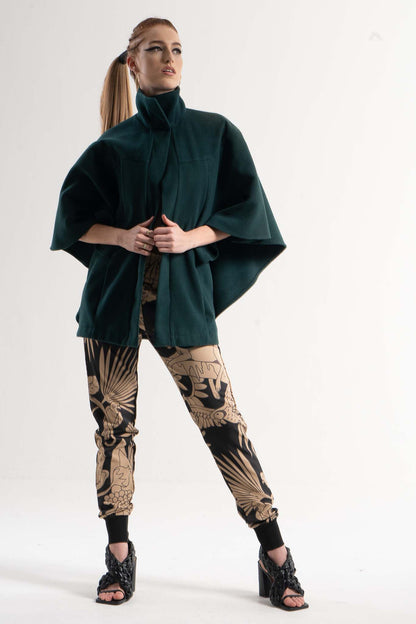DUSTY Bottle Green Coats & Jackets Leigh Schubert