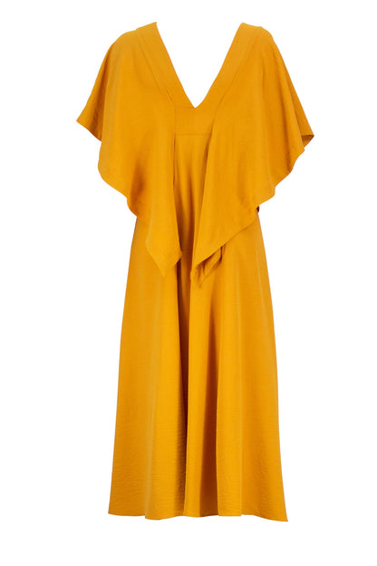 KATRINA Mustard Dresses Leigh Schubert