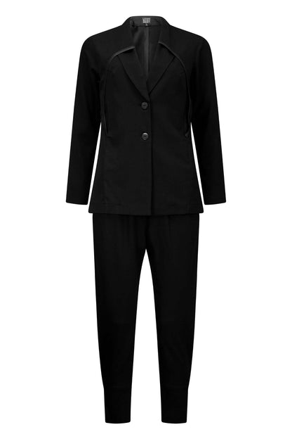 NINA Black Coats & Jackets Leigh Schubert