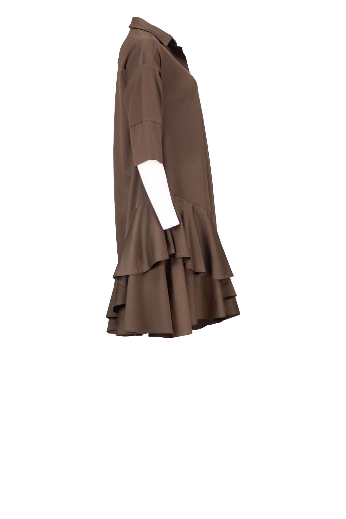 POPPY Khaki Dresses Leigh Schubert