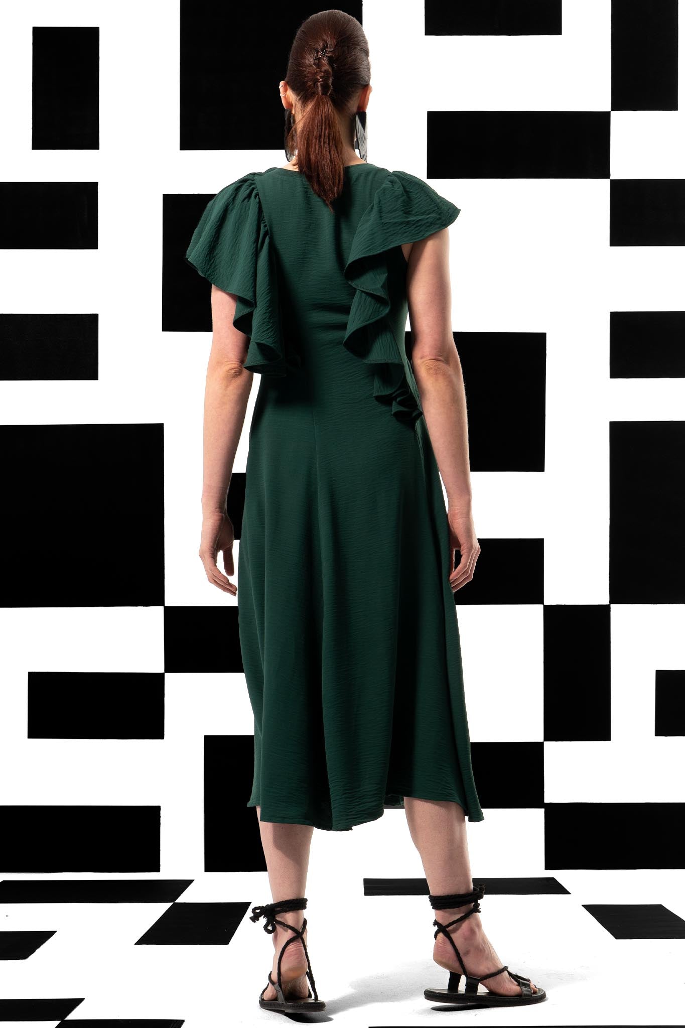 Leigh Schubert Dresses BOTEGA Scarlet