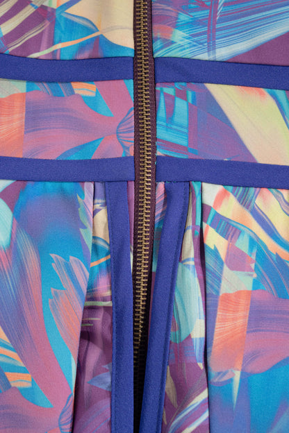 NICOLE Tropical Print Coat Dresses Leigh Schubert