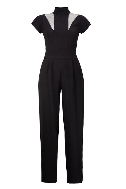 TENDAI Black Jumpsuits & Rompers Leigh Schubert