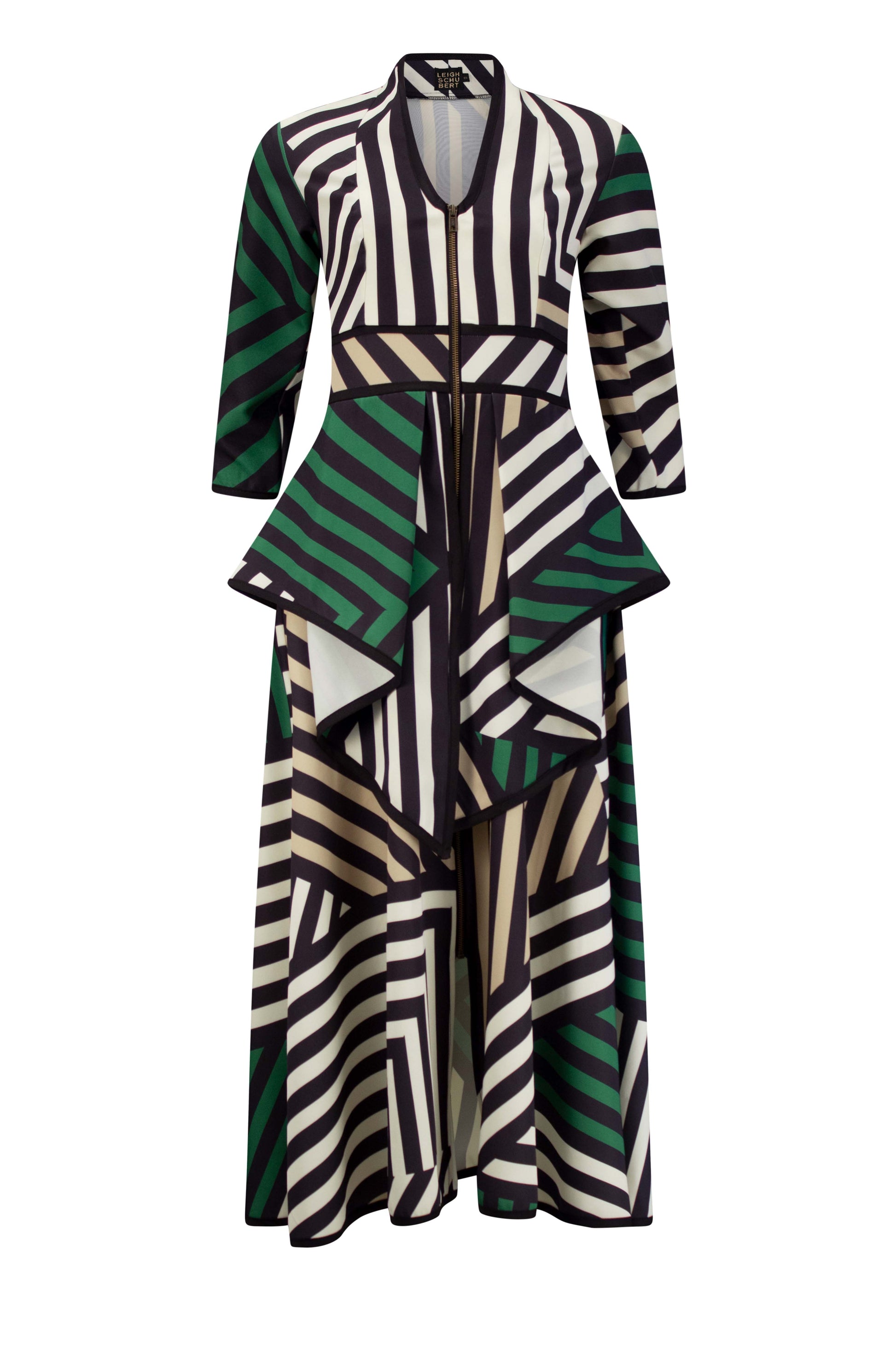 NICOLE Haphazard Print Coat Dresses Leigh Schubert