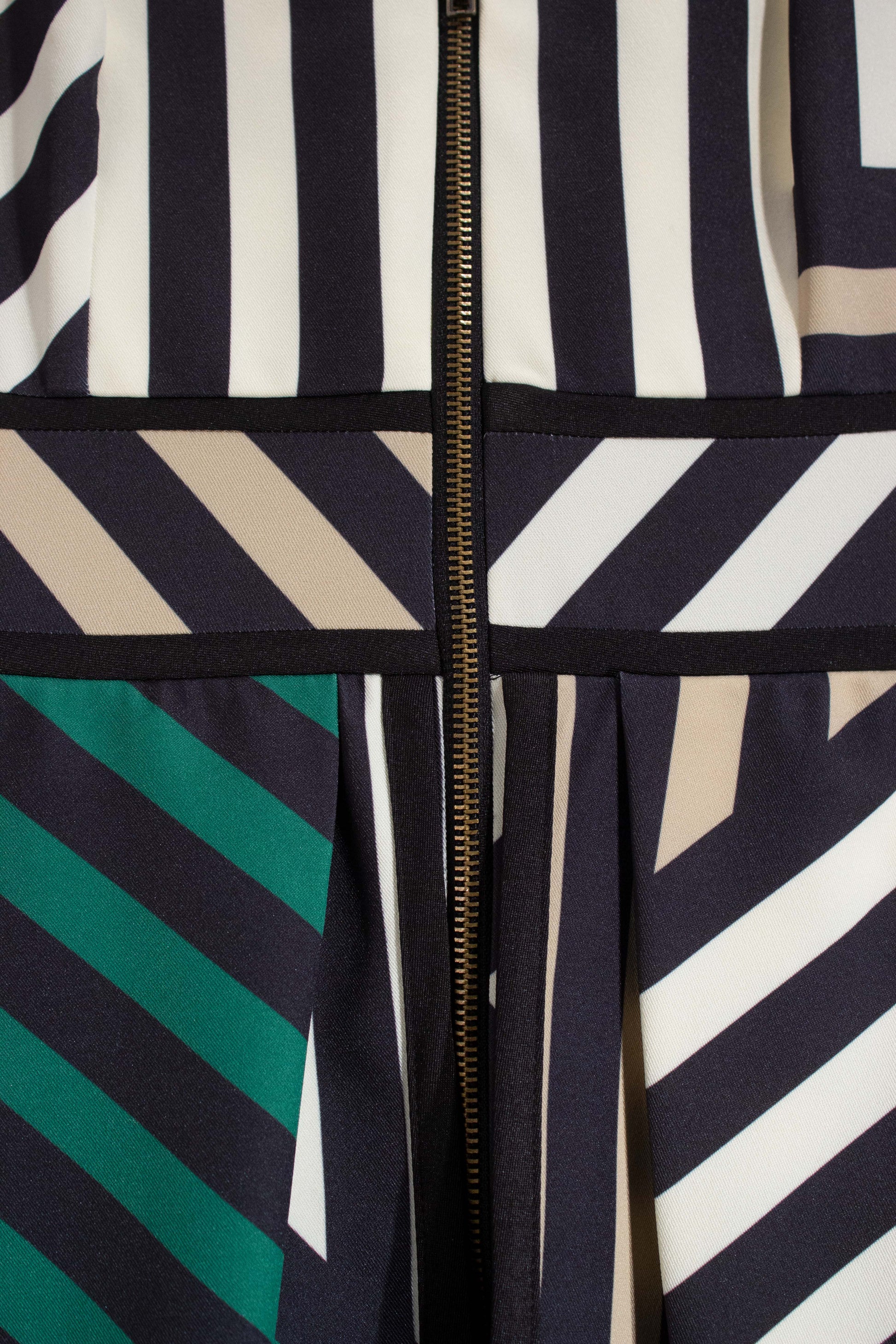 NICOLE Haphazard Print Coat Dresses Leigh Schubert