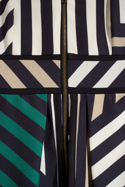 NICOLE Haphazard Print Coat Dresses Leigh Schubert