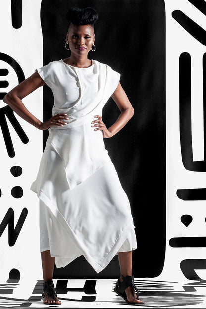 INDIA Ivory Shirts & Tops Leigh Schubert