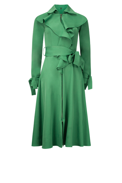 IRIS Emerald Coat Dresses Leigh Schubert