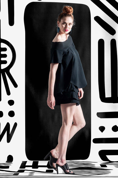 MILLY Navy Shorts Leigh Schubert