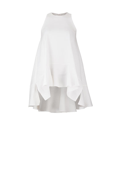 PERRY White Linen Shirts & Tops Leigh Schubert
