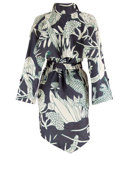 PJ Black Ivory Wild Print Coats & Jackets Leigh Schubert