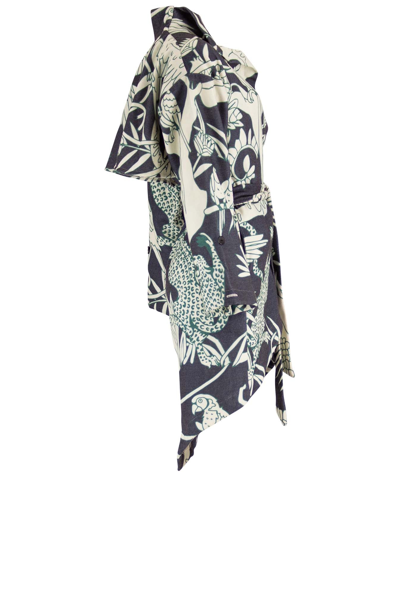 PJ Black Ivory Wild Print Coats & Jackets Leigh Schubert