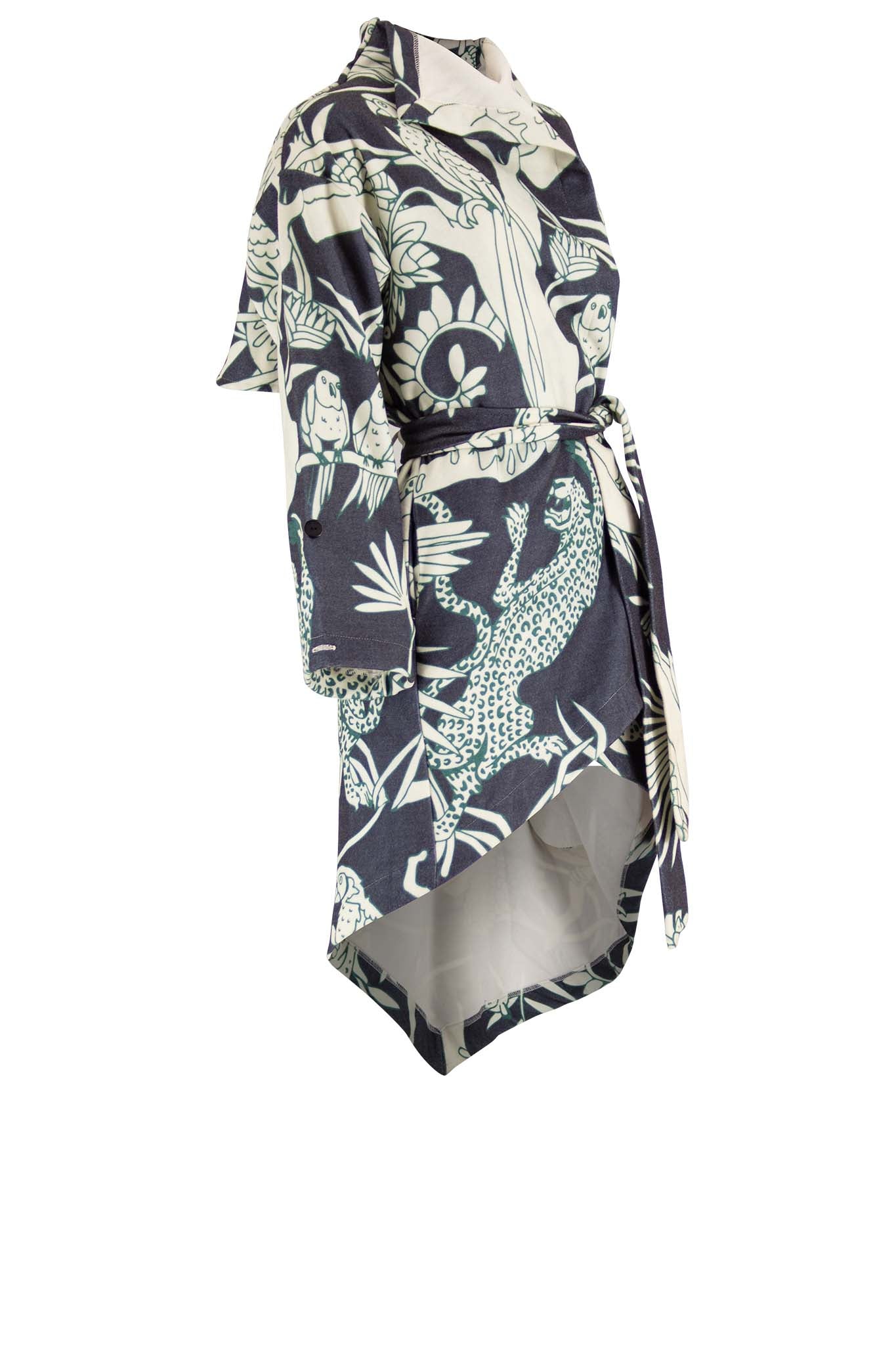PJ Black Ivory Wild Print Coats & Jackets Leigh Schubert