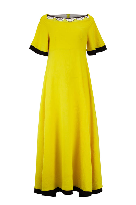 Leigh Schubert Dresses MARINA Yellow