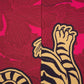 BENTLEY Burgundy Tiger Print