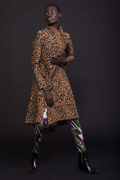 BRUNO Blackbird Print Pants Leigh Schubert