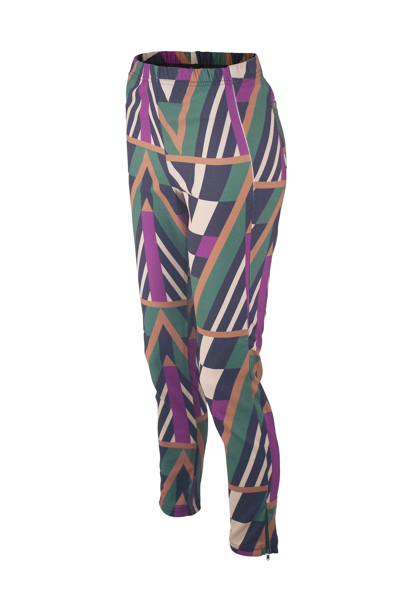 BRUNO Blackbird Print Pants Leigh Schubert