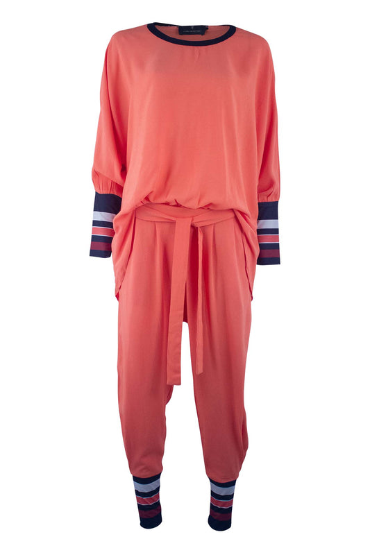 BIG BIRD Coral solid Outfit Sets Leigh Schubert