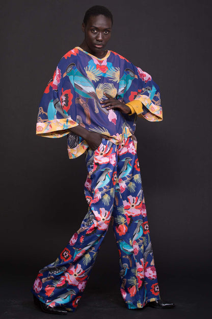 LISA Bird royal Pants Leigh Schubert