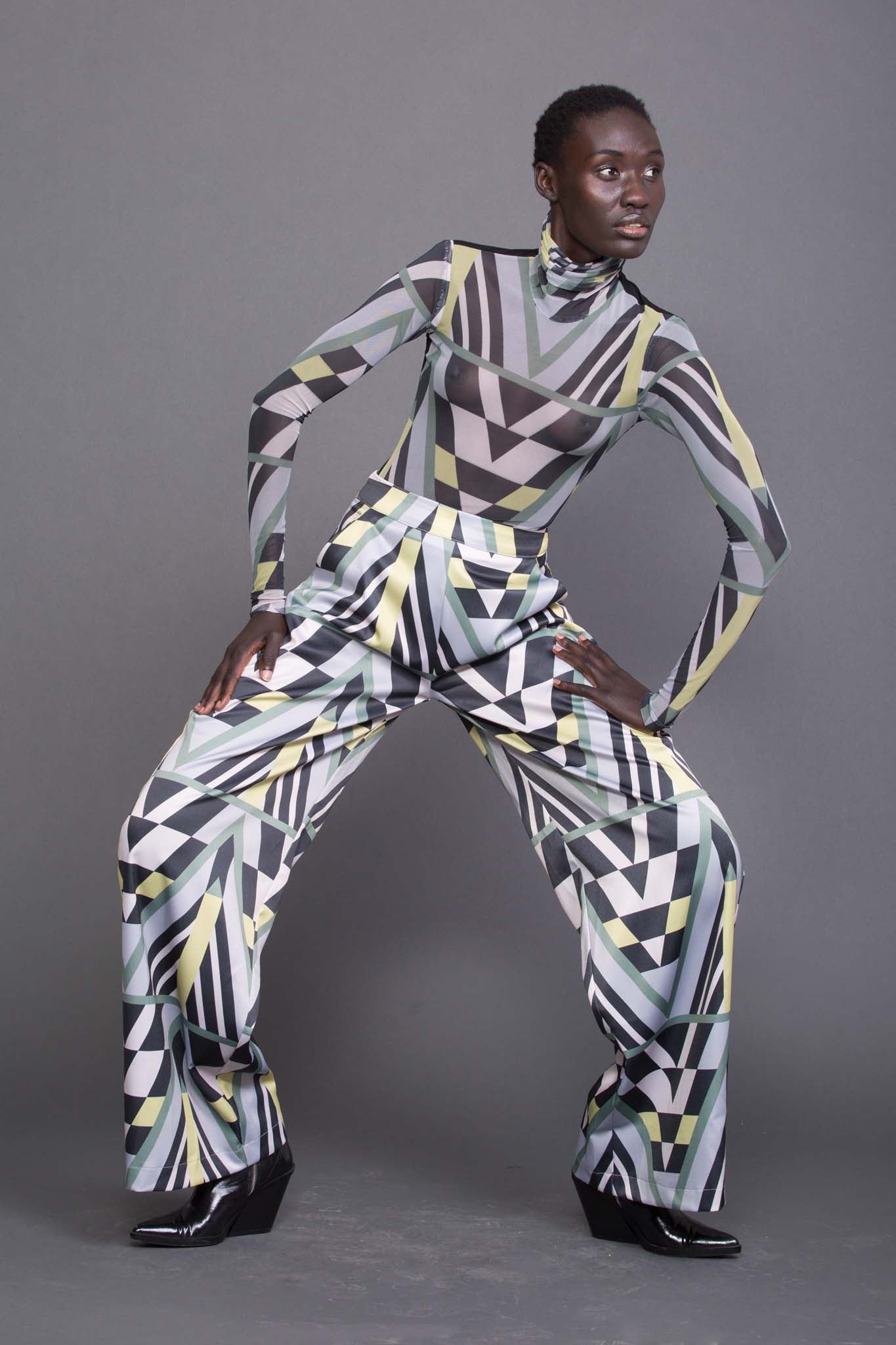 LISA Bird royal Pants Leigh Schubert