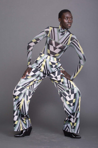 LISA Bird royal Pants Leigh Schubert